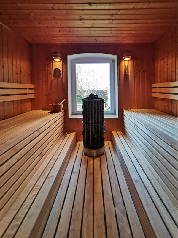 Ferienwohnung Biesenbrow Sauna